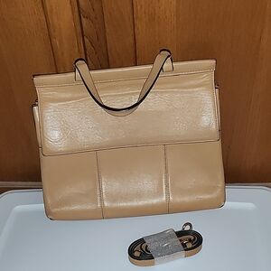 Tory Burch Tan Leather Satchel